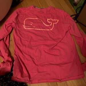 Vineyard Vines Long-Sleeved Tee, red, LIKE NEW, never worn. Size: MENS S